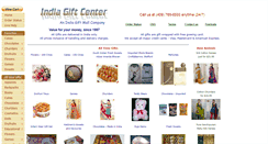 Desktop Screenshot of indiagiftcenter.com